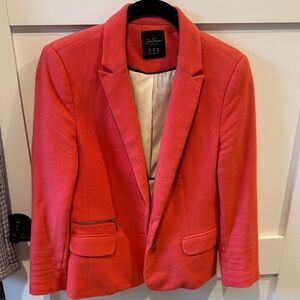Zara Women's Vibrant Coral Blazer